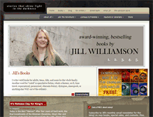Tablet Screenshot of jillwilliamson.com